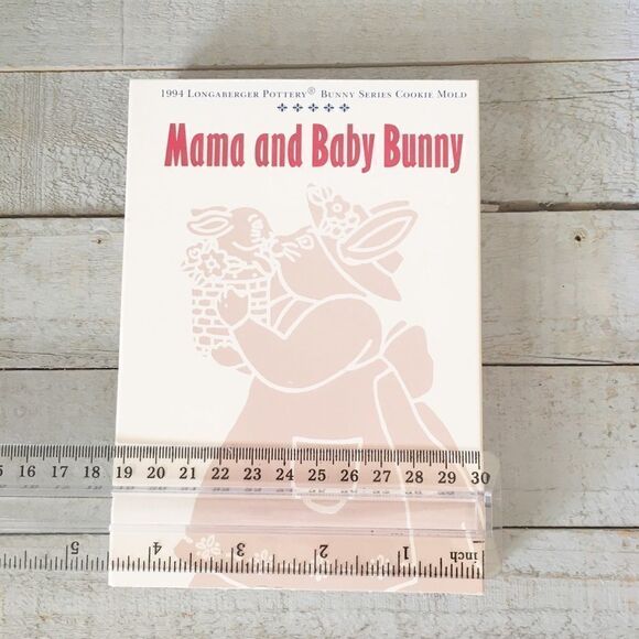Longaberger Bunny Easter Series Cookie Molds 2 - Picture 5 of 8